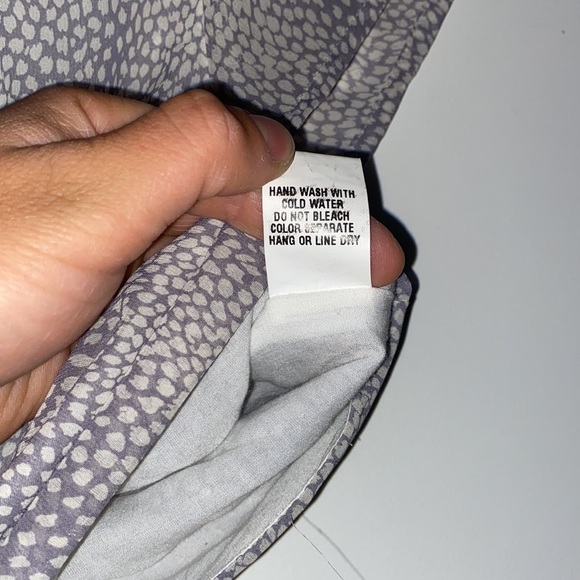 Y&I Boutique Tie Front Top- Size Large - Picture 4 of 5